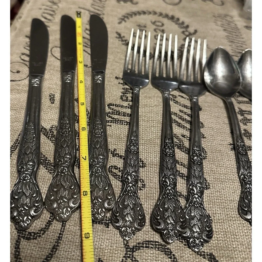 Versailles By MSI Vintage Stainless Steel Flatware 9 Pieces Made In Japan